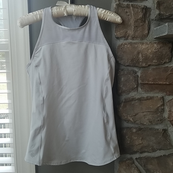Athleta Silver Tank Top Size Small - Picture 3 of 6